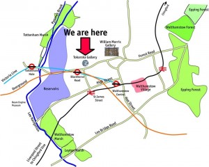 we are here map